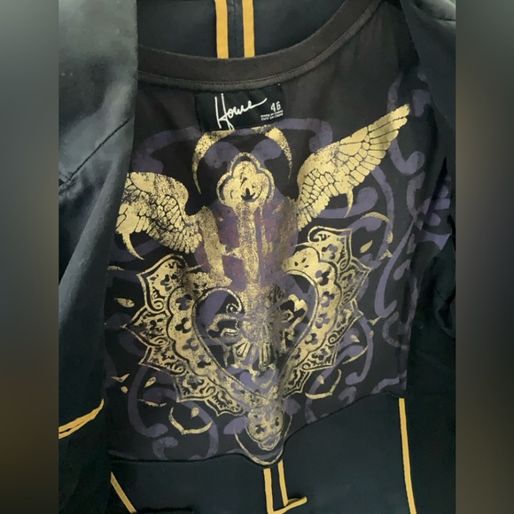 Howe Black Men’s Blazer Jacket with decorative lining - Size 48 - Picture 4 of 11